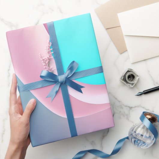 抽象芸術包装紙 ラッピングペーパー (ギフト)