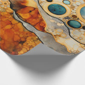 抽象芸術化石ラッピング紙 ラッピングペーパー (角)