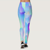 抽象芸術北方灯 レギンス (裏面)