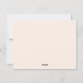 抽象芸術十二月A自由お祝いデシ シーズンカード (裏面)