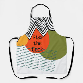 抽象芸術半モダン世紀 エプロン