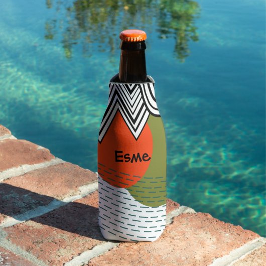 抽象芸術半モダン世紀 ボトルクーラー (インサイチュ プール)