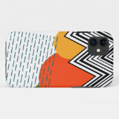 抽象芸術半モダン世紀 Case-Mate iPhoneケース (裏面(横))