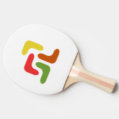 抽象芸術卓球ラケット 卓球ラケット (横)