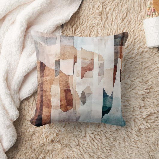 抽象芸術南西部の風景:ブライスキャニオン・ユタ クッション (ブランケット)