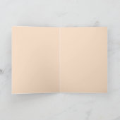 抽象芸術占星グリーティングカード シーズンカード (内部)