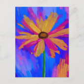 抽象芸術印象派絵画のはがき ポストカード (正面)