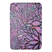 抽象芸術印象派葉 バスマット (正面縦)