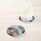 抽象芸術印象港 コースター (側面)