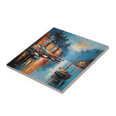 抽象芸術印象港 タイル (側面)