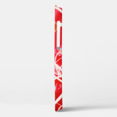 抽象芸術原子背景，モレクの化学モデル Case-Mate iPhoneケース (裏面 / 左)