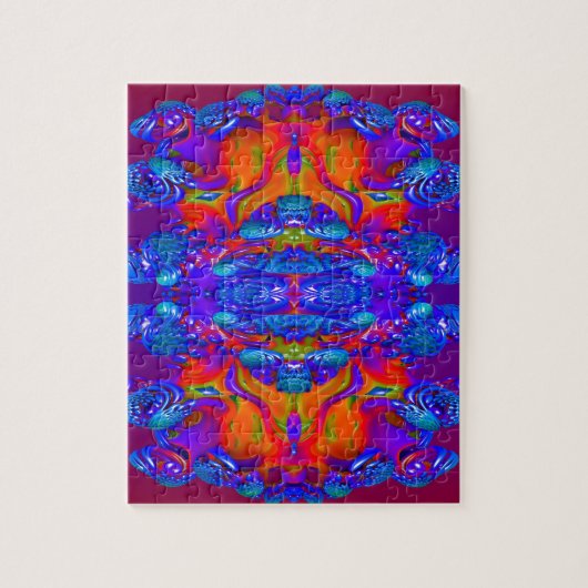 抽象芸術反射 ジグソーパズル (縦)