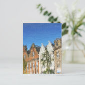 抽象芸術反射 ポストカード (スタンド正面)