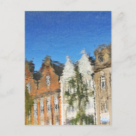 抽象芸術反射 ポストカード