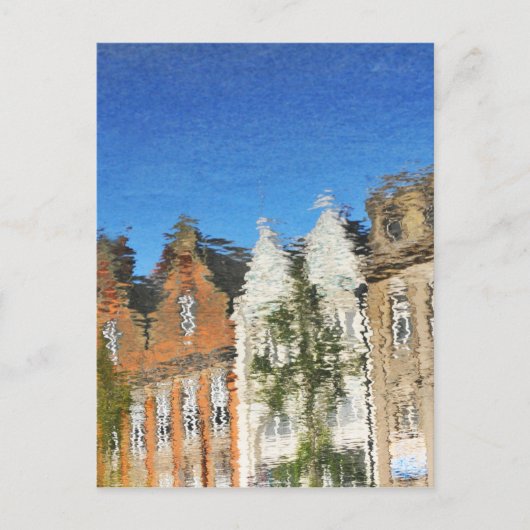 抽象芸術反射 ポストカード (正面)