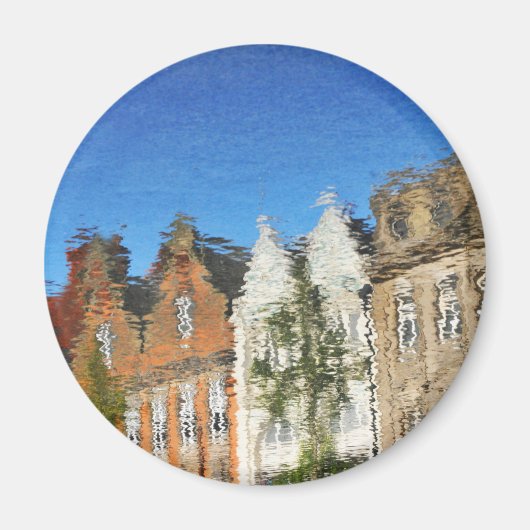 抽象芸術反射 マグネット (正面)