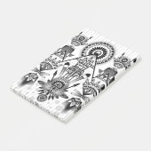 抽象芸術古代先住民インディアン部族 ポストイット (アングル)