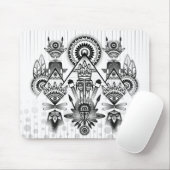 抽象芸術古代先住民インディアン部族 マウスパッド (マウス)