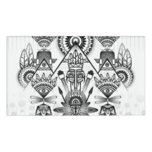 抽象芸術古代先住民インディアン部族