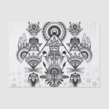 抽象芸術古代先住民インディアン部族