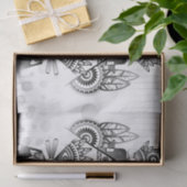 抽象芸術古代先住民インディアン部族 薄葉紙 (ギフト)