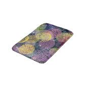 抽象芸術可愛い水玉模様サークル バスマット (アングル)