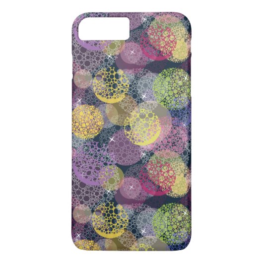 抽象芸術可愛い水玉模様サークル Case-Mate iPhoneケース (裏面)
