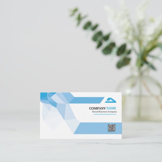 抽象芸術名刺 名刺 (スタンド正面)