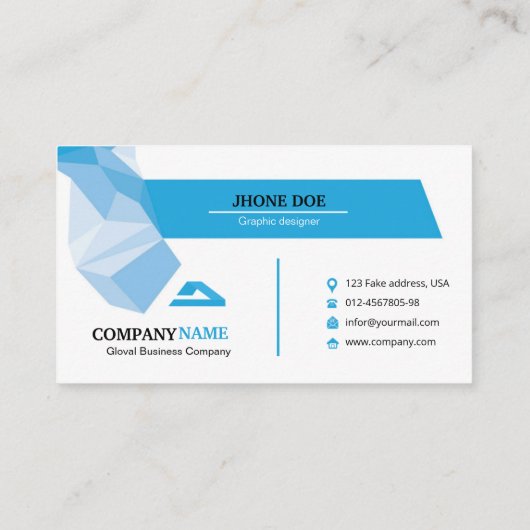 抽象芸術名刺 名刺 (裏面)