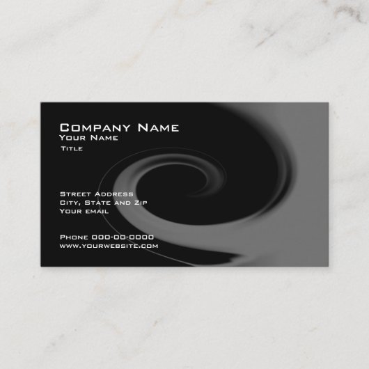 抽象芸術名刺 名刺 (正面)