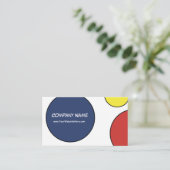 抽象芸術名刺 名刺 (スタンド正面)