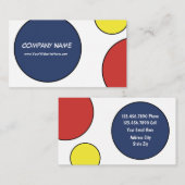 抽象芸術名刺 名刺 (正面/裏面)