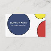 抽象芸術名刺 名刺 (正面)