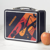 抽象芸術名前をカスタムする弁当箱 メタルランチボックス (インサイチュ)