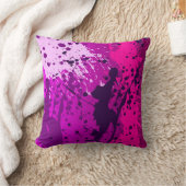 抽象芸術吹き付けモダンスタイル中の枕 クッション (ブランケット)