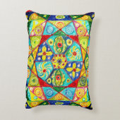 抽象芸術命令 アクセントクッション (裏面(縦))