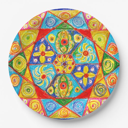 抽象芸術命令 ペーパープレート (正面)