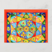 抽象芸術命令 ポストカード (裏面)