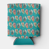 抽象芸術図多汁多汁様相 缶クーラー (正面)