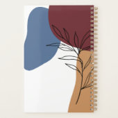 抽象芸術図形の毎日数 プランナー手帳 (裏面)