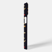 抽象芸術図形の濃いパターン Case-Mate iPhoneケース (裏面 / 右)