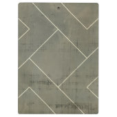 抽象芸術図形の設計図 クリップボード (裏面)