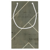 抽象芸術図形の設計図 スモールペーパーバッグ (裏面)