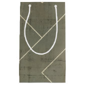 抽象芸術図形の設計図 スモールペーパーバッグ (正面)