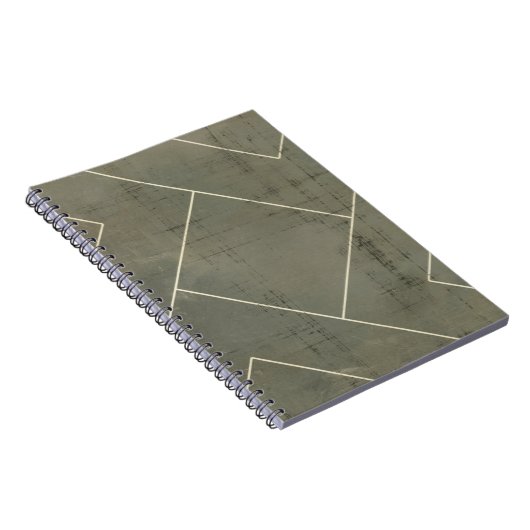 抽象芸術図形の設計図 ノートブック (右側)