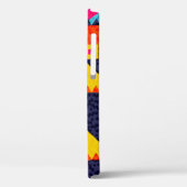 抽象芸術図形レトロカラフル Case-Mate iPhoneケース (裏面 / 左)