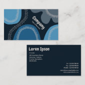 抽象芸術図形01a 名刺 (正面/裏面)