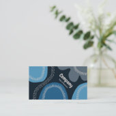 抽象芸術図形01a 名刺 (スタンド正面)