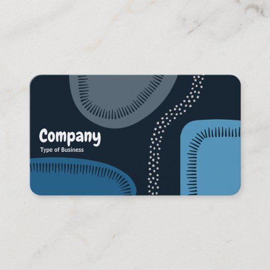 抽象芸術図形02a 名刺 (正面)