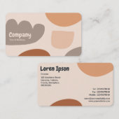 抽象芸術図形03 名刺 (正面/裏面)